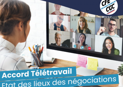Accord télétravail? Etat des lieux des négociations