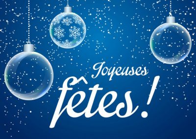 Bonnes fêtes de fin d’année