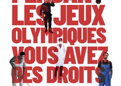 Salariés intérimaires ayant travaillé pour les JO de Paris, contactez-nous !